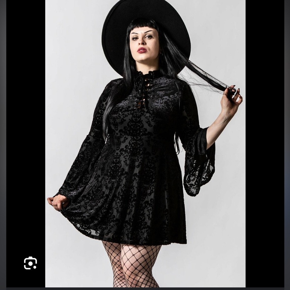 Killstar 🖤 NWT Lost Kingdom Lace Up Dress